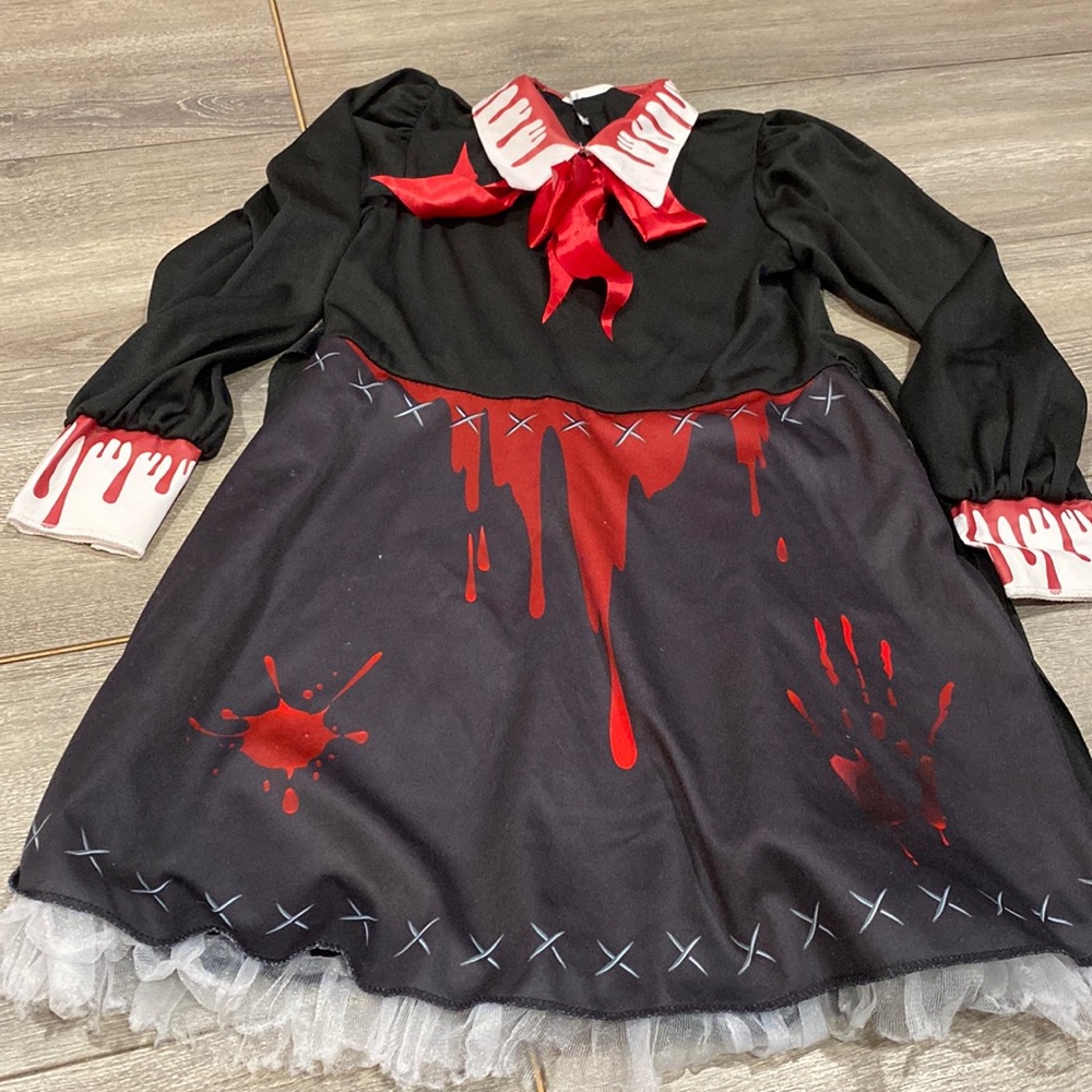 Creepy Bloody Gothic Doll